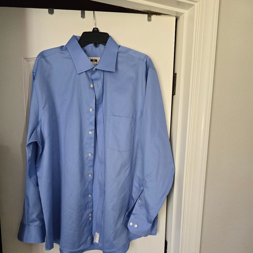 Men's Blue Joseph Abboud Dress Shirt